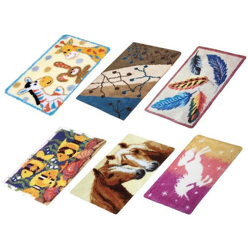 Diy latch hook rug - rug, kits