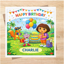 Dora The Explorer Personalised