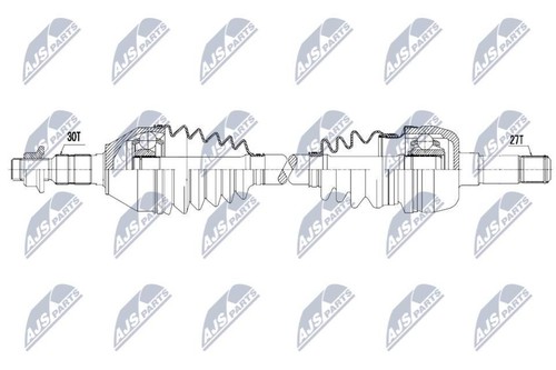 Front drive shaft - front,