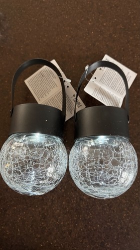 Hanging glass crackle - 2,