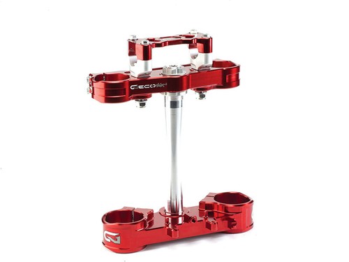 Geco steering plate red - plate, 2d