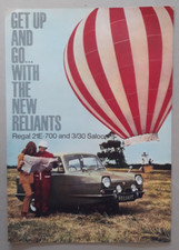 Reliant Regal Brochure 1968 -