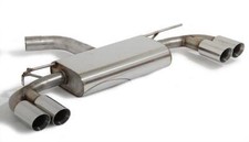 Fox Sports Exhaust Muffler for Seat Leon 5F + Sc Cupra Re Li Each 2x80mm