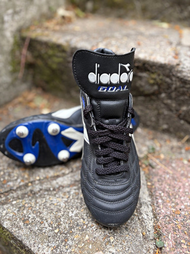 Diadora goal black blue - goal, black/blue/white