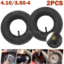 2X 4.10 / 3.50 - 4 WHEELBARROW INNER TUBE ONLY - STRAIGHT VALVE GARDEN INNERTUBE