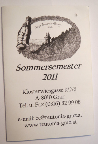 Corps teutonia graz semester - -,