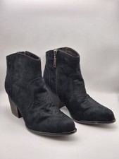 S Oliver Black Ankle Boots