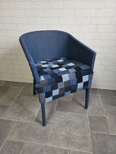 Denim patchwork loom - loom, chair