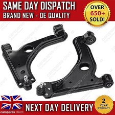 VAUXHALL ASTRA H MK5 2004-2012 FRONT LOWER SUSPENSION WISHBONES ARMS PAIR X2 KIT