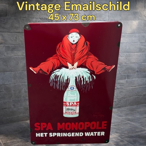 Vintage spa monopole enamel - spa,