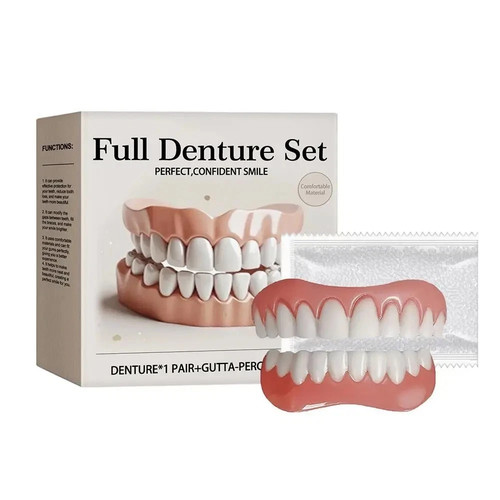 Full denture set - full, safe