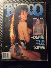 Tattoo Magazine August 1994 (994)(Rare) Kevin Shercliff Chris Carver Monika Bart