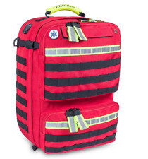 Rescue Tactical Backpack Medical Emergency Bag Red Paramedic Elite PARAMEDS