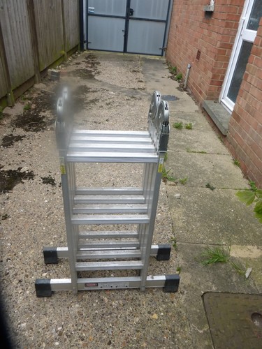 Flexible steel ladder - steel,