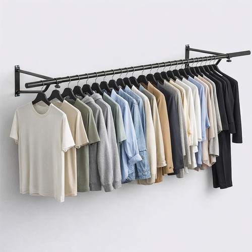 Clothes rail wall - clothes,