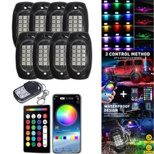 8x For Truck ATV RGB Light