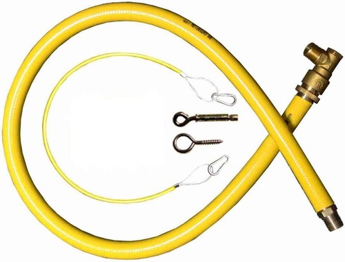 Commercial gas hose twist turn - gas,