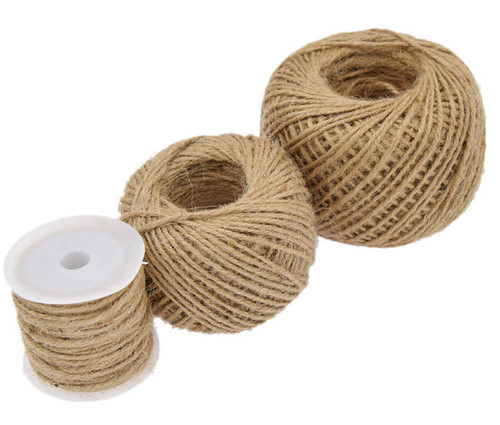 3mm natural hessian twine - 3mm,