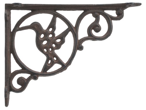 Hummingbird wall shelf bracket - wall,
