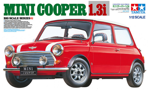 Tamiya mini cooper large - 1.3i,