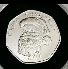 2011 Gibraltar 50p Christmas -