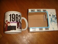 BEATLES nice 1962 boxed coffee/tea pottery mug, unused