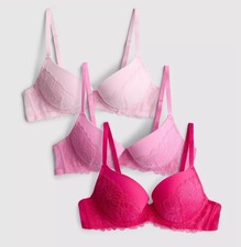 Womens Primark 3pk Lace Push