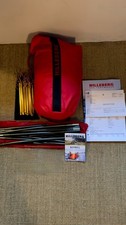 Hilleberg Nammatj 2 Black Label Tunnel Tent Red 2 Person Camping Tent New