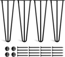Premium hairpin table legs - 4x,