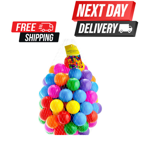 100 children plastic soft play - plastic,
