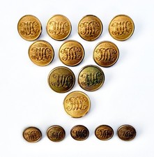 RARE Antique Set of 15x