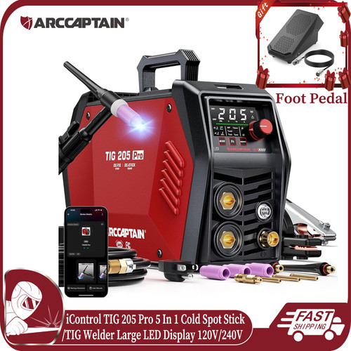 Arccaptain icontrol tig205 - icontrol,