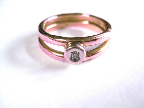 Gold ring 585 - gold,