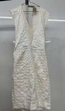White Sportmax womens dress size M short sleeves
