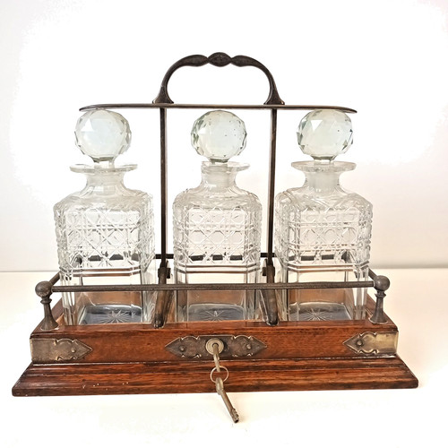 Edwardian lockable oak - lockable,