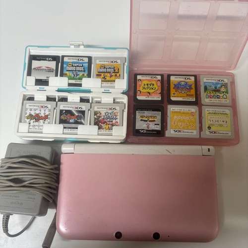 Nintendo 3ds pink bundle - ll,