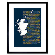 Scotch Whisky Distilleries Map