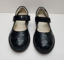 LELLI KELLY SIZE 10.5UK EUR29 GIRLS BLACK PATENT LEATHER MARY JANE SANDALS SHOES