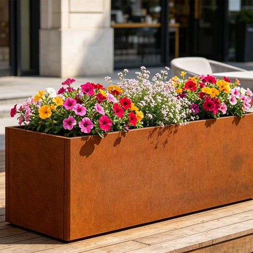 Taimiko 100cm corten steel - corten,