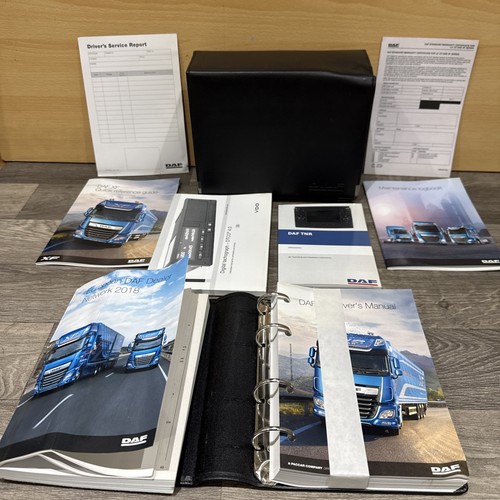 Daf truck driver manual - truck, set