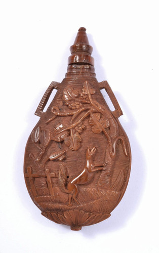 19c french coquilla nut carved - french,