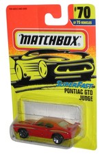 Matchbox Superfast (1996) Red