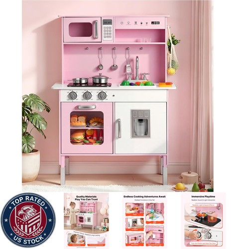 Play kitchen for kids - kitchen, wooden