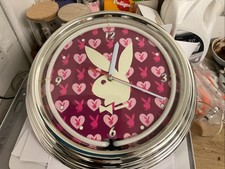 Playboy Neon Wall Clock Retro