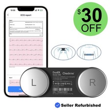 Mobile Wireless Personal EKG Monitor with AI analysis via App，Seller refurbished