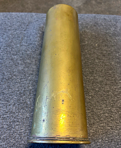 Wwi brass 18lb field gun - brass,