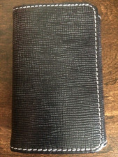 Whitehouse Cox Regent Bridle Leather Navy Coin Purse