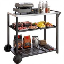 Outsunny Outdoor Grill Cart