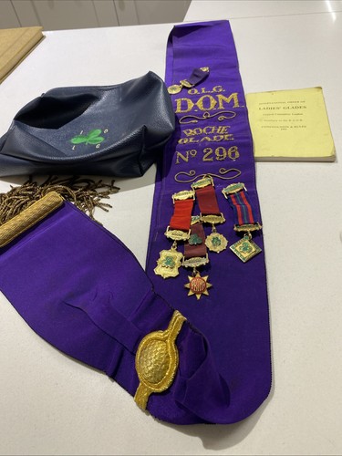Vintage raob regalia lot - regalia,