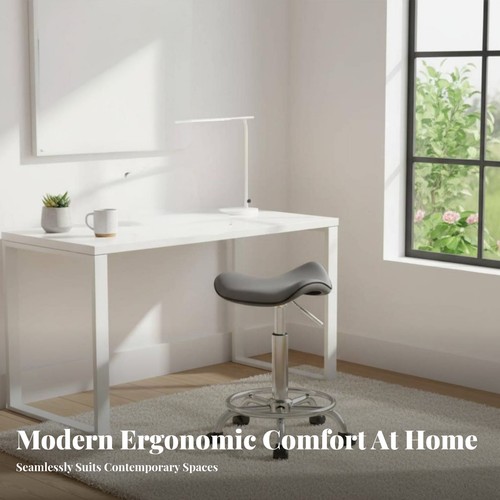 Adjustable saddle stool 360 - saddle,